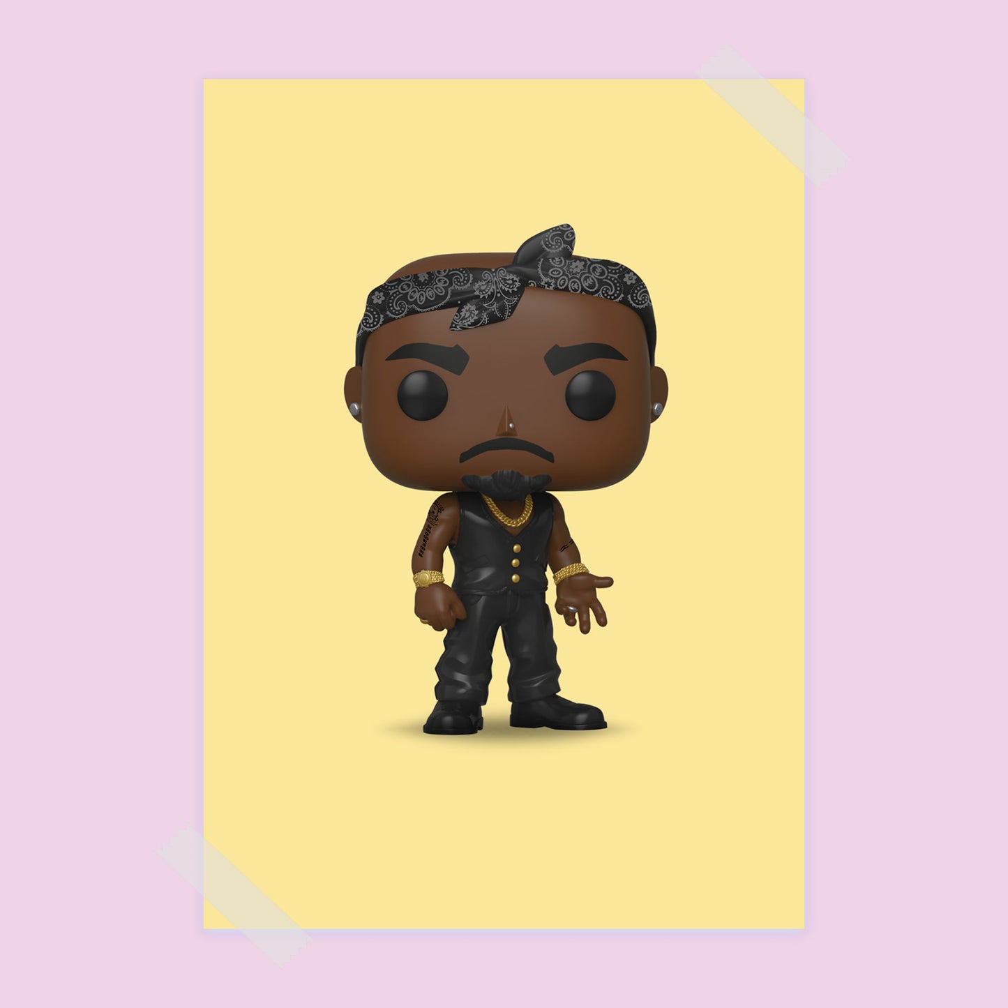 Tupac Funko Pop Poster - rsdesignstudio