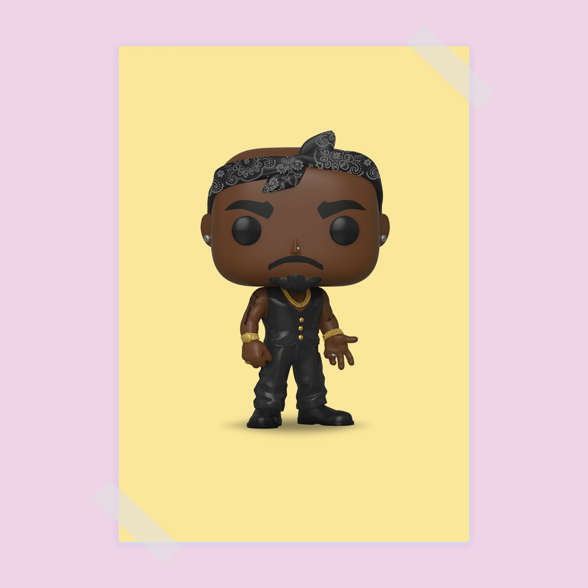 Tupac Funko Pop Poster - rsdesignstudio