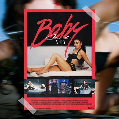 Charli XCX Crash Album Poster - rsdesignstudio