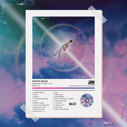 Bazzi Infinite Dream Album Poster