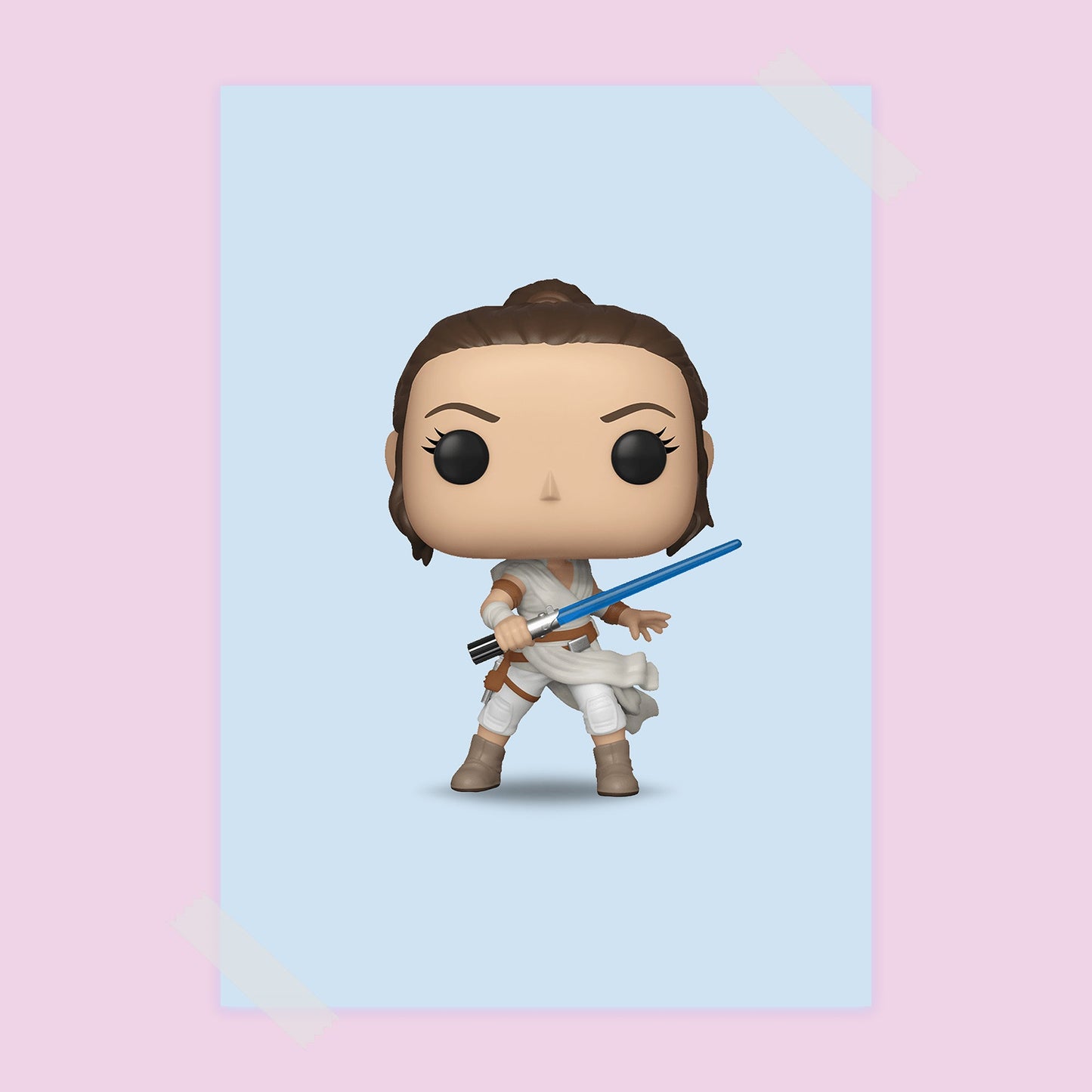 Star Wars Rey Funko Pop Poster - rsdesignstudio