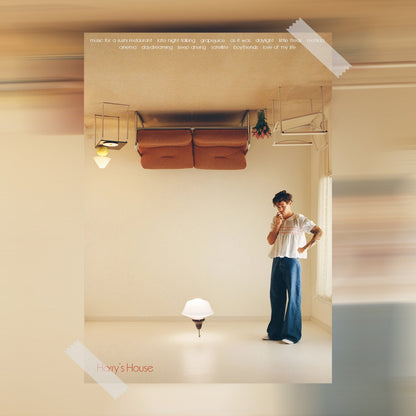 Harry Styles Harry's House Tracklist Poster - rsdesignstudio