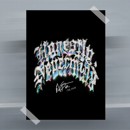 Drake Honestly, Nevermind Poster - rsdesignstudio