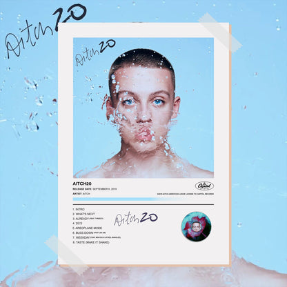 Aitch AITCH20 Album Poster - rsdesignstudio