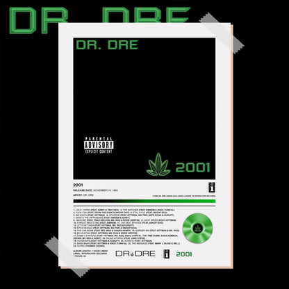 Dr. Dre 2001 Album Poster