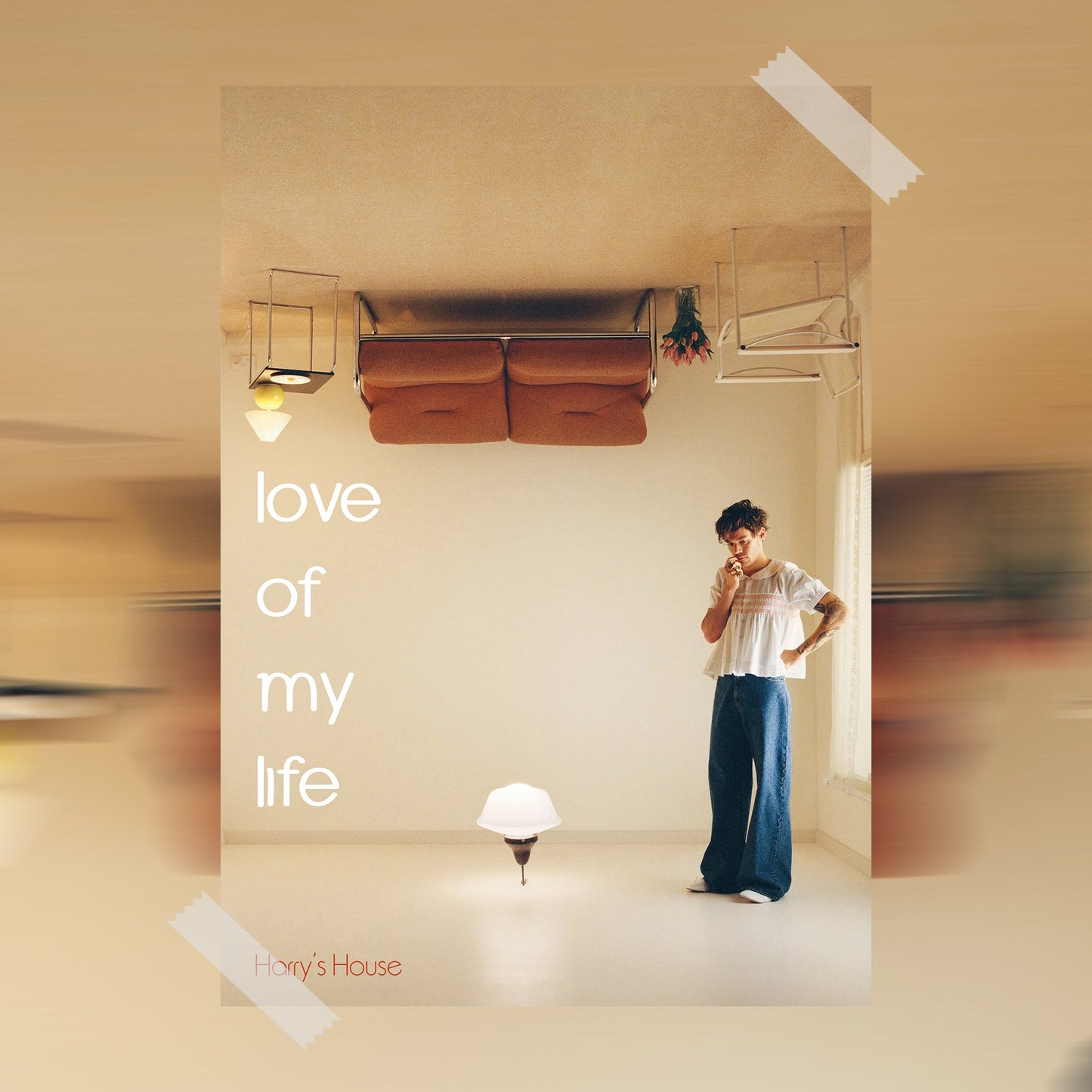 Harry Styles Harry's House Love Of My Life Poster - rsdesignstudio