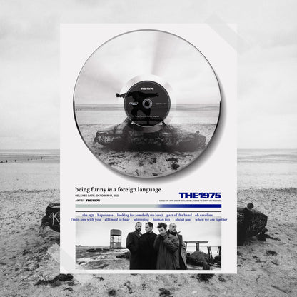 The 1975 Being Funny In A Foreign Language Vinyl Poster - rsdesignstudio