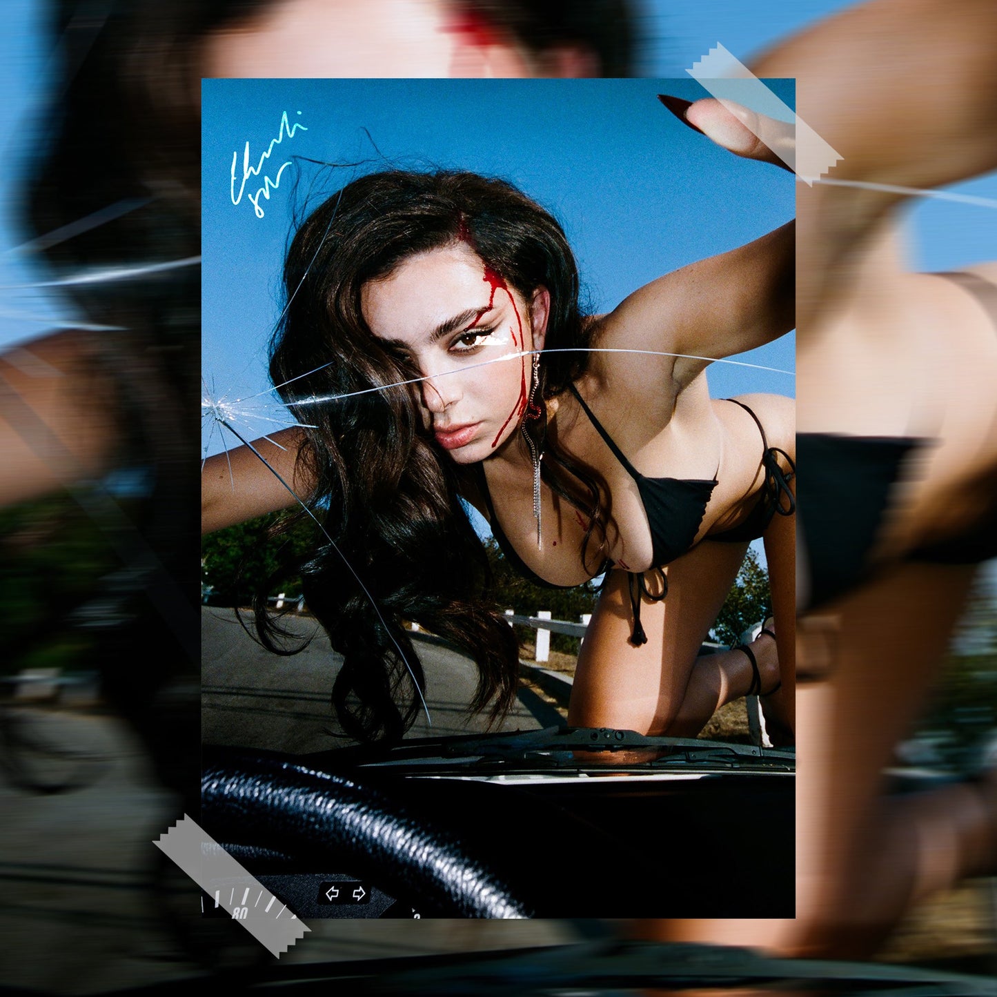 Charli XCX Crash Album Poster - rsdesignstudio