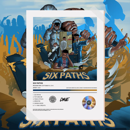 DAVE Six Paths Album Poster