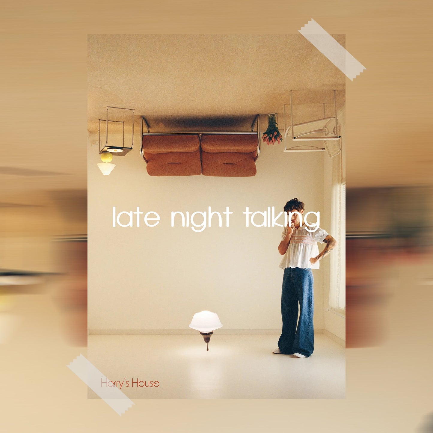 Harry Styles Harry's House Late Night Talking Poster - rsdesignstudio