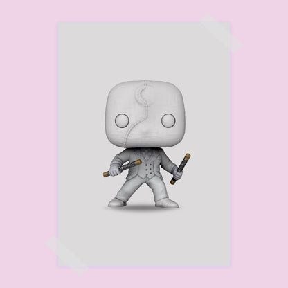 Moon Knight Funko Pop Poster - rsdesignstudio