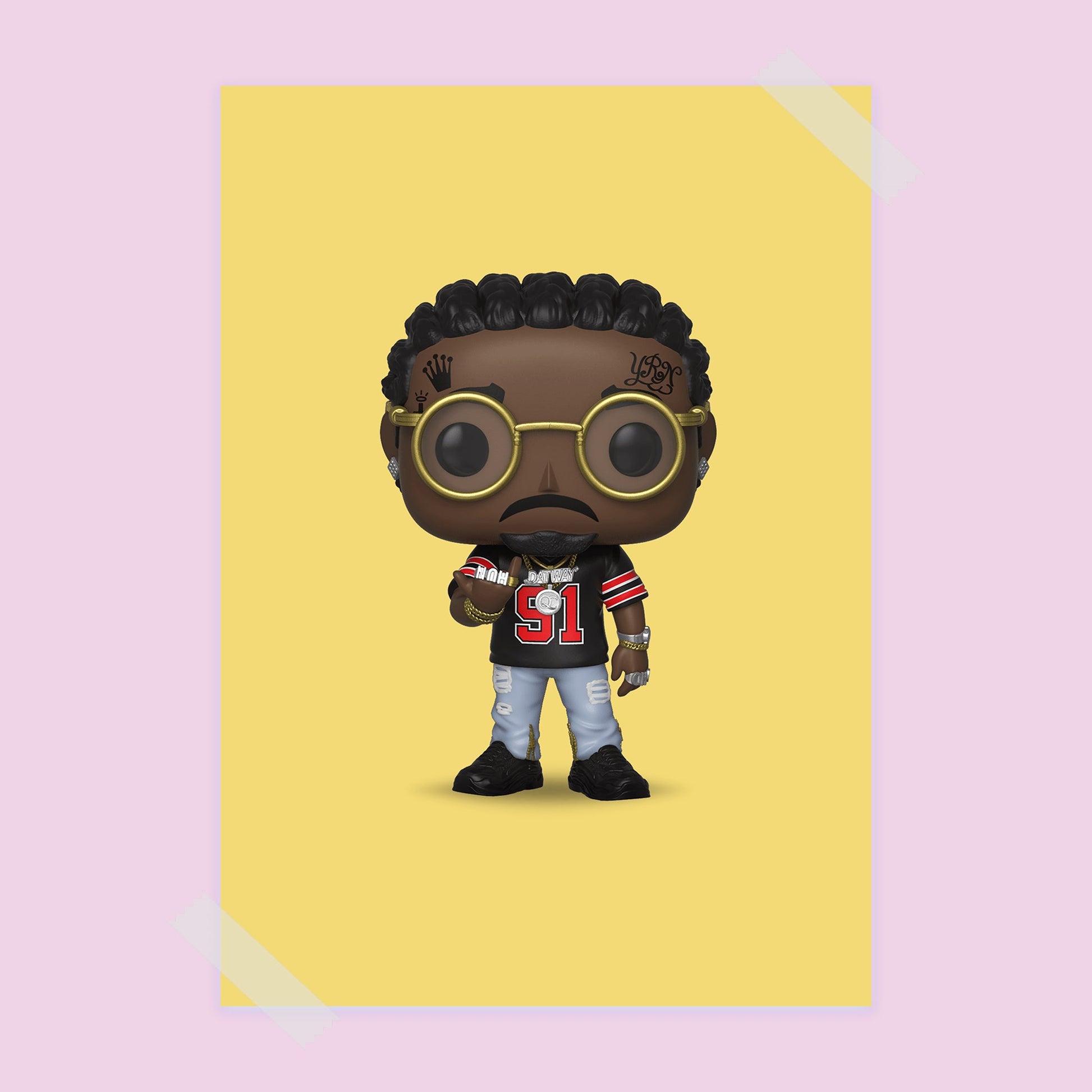 Migos Quavo Funko Pop Poster - rsdesignstudio