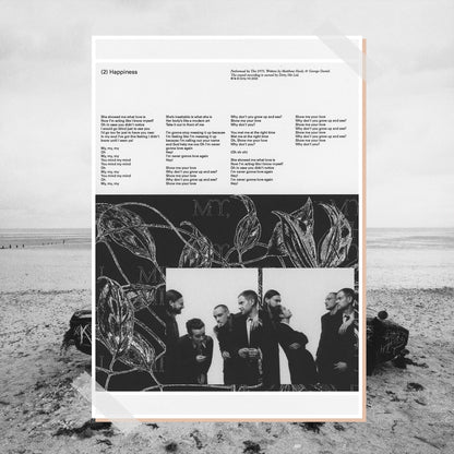 The 1975 Being Funny In A Foreign Language (Happiness) Poster
