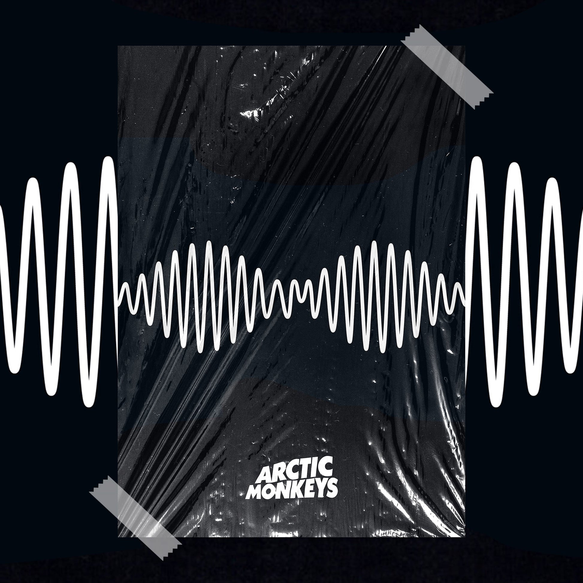Arctic Monkeys AM Album Poster - rsdesignstudio