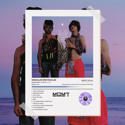 MGMT Oracular Spectacular Album Poster