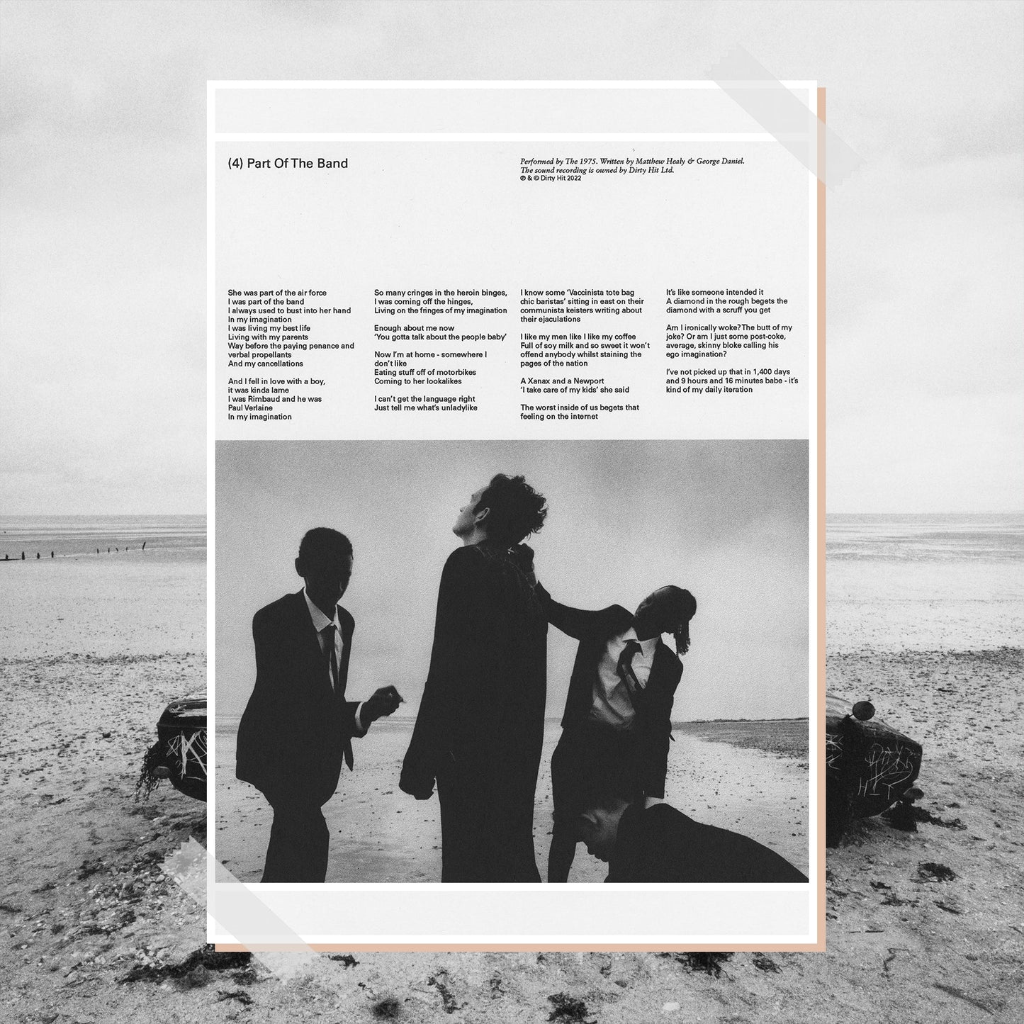 The 1975 Being Funny In A Foreign Language (Part Of The Band) Poster