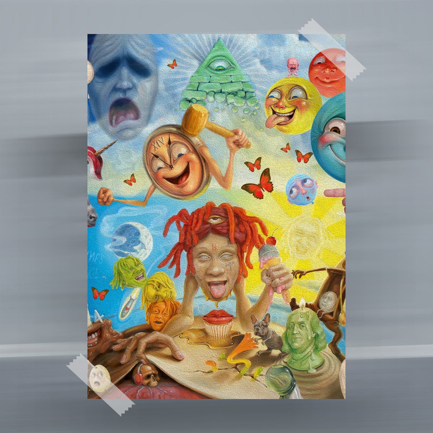 Trippie Redd LIFE'S A TRIP Poster - rsdesignstudio