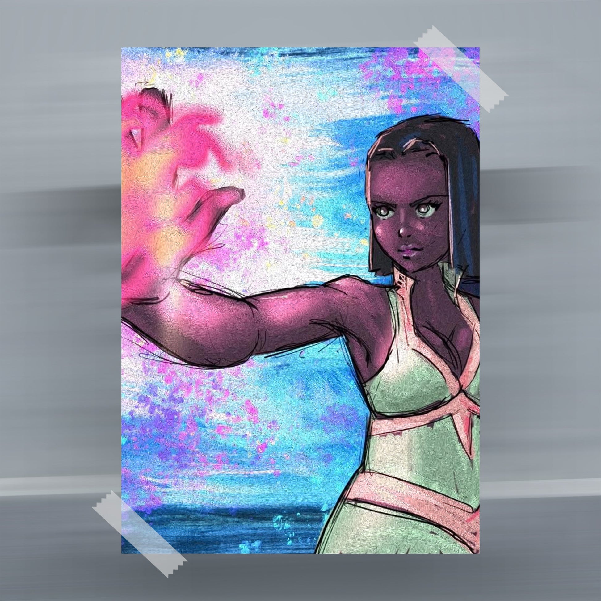 Dave Starlight Poster - rsdesignstudio