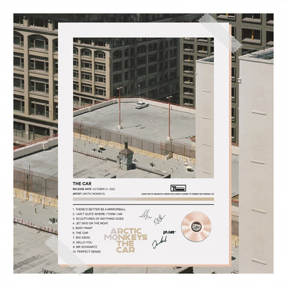 Arctic Monkeys The Car Album Poster