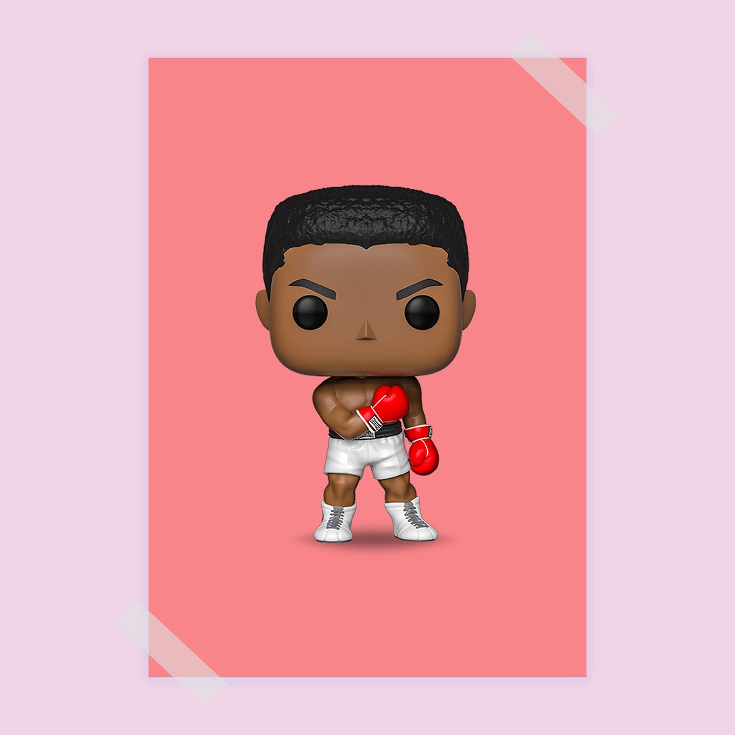 Muhammad Ali Funko Pop Poster - rsdesignstudio