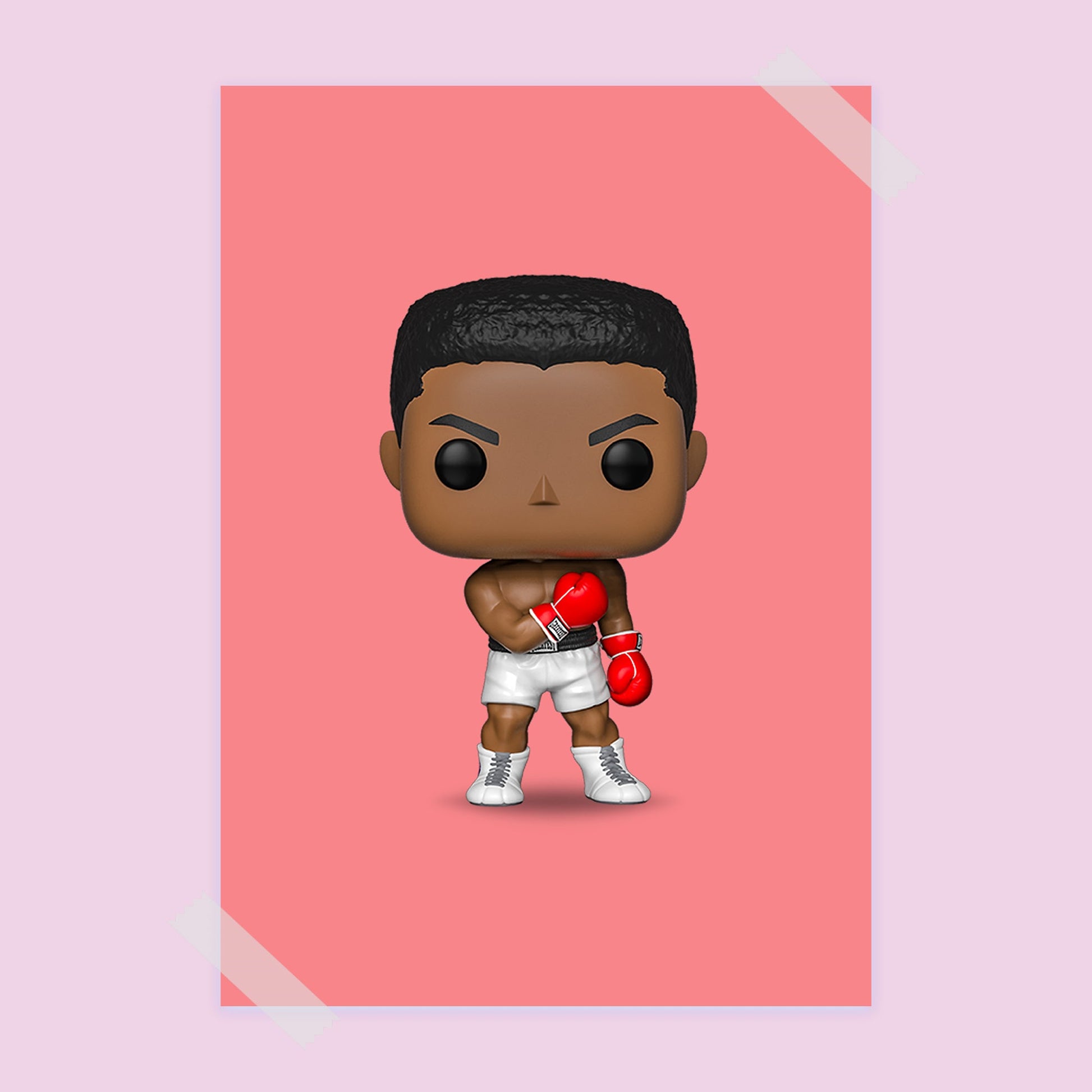 Muhammad Ali Funko Pop Poster - rsdesignstudio