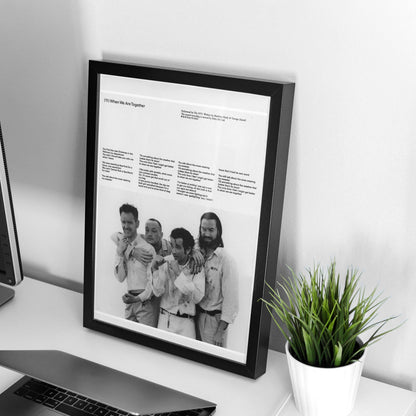 The 1975 Being Funny In A Foreign Language (When We Are Together) Poster