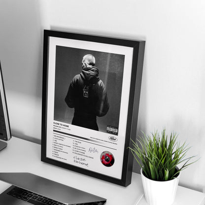 Aitch Close To Home Album Poster - rsdesignstudio