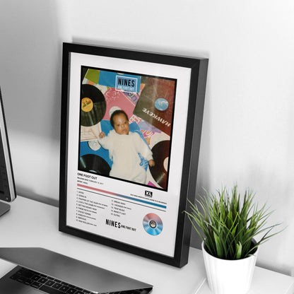 NINES One Foot Out Album Poster