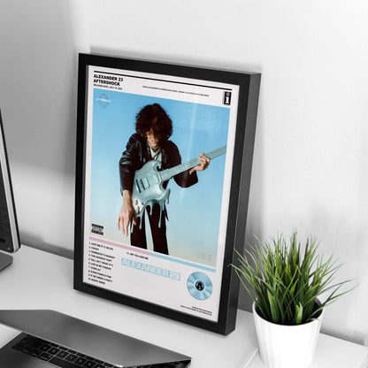 Alexander 23 Aftershock Album Poster - rsdesignstudio