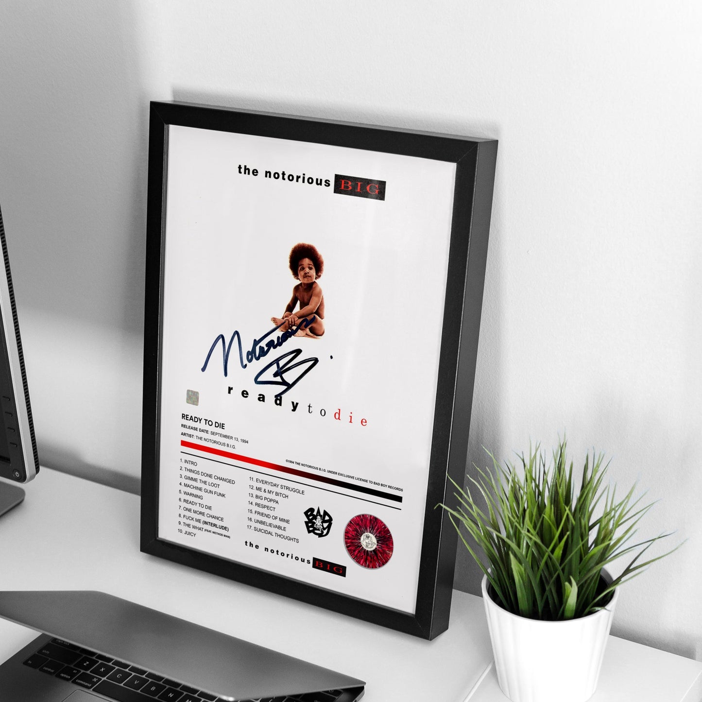 The Notorious B.I.G. Ready To Die Album Poster