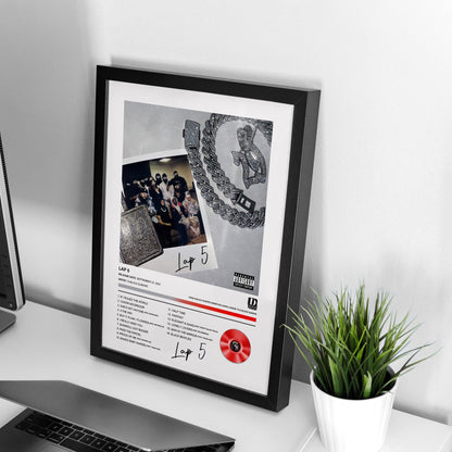 D-Block Europe Lap 5 Album Poster