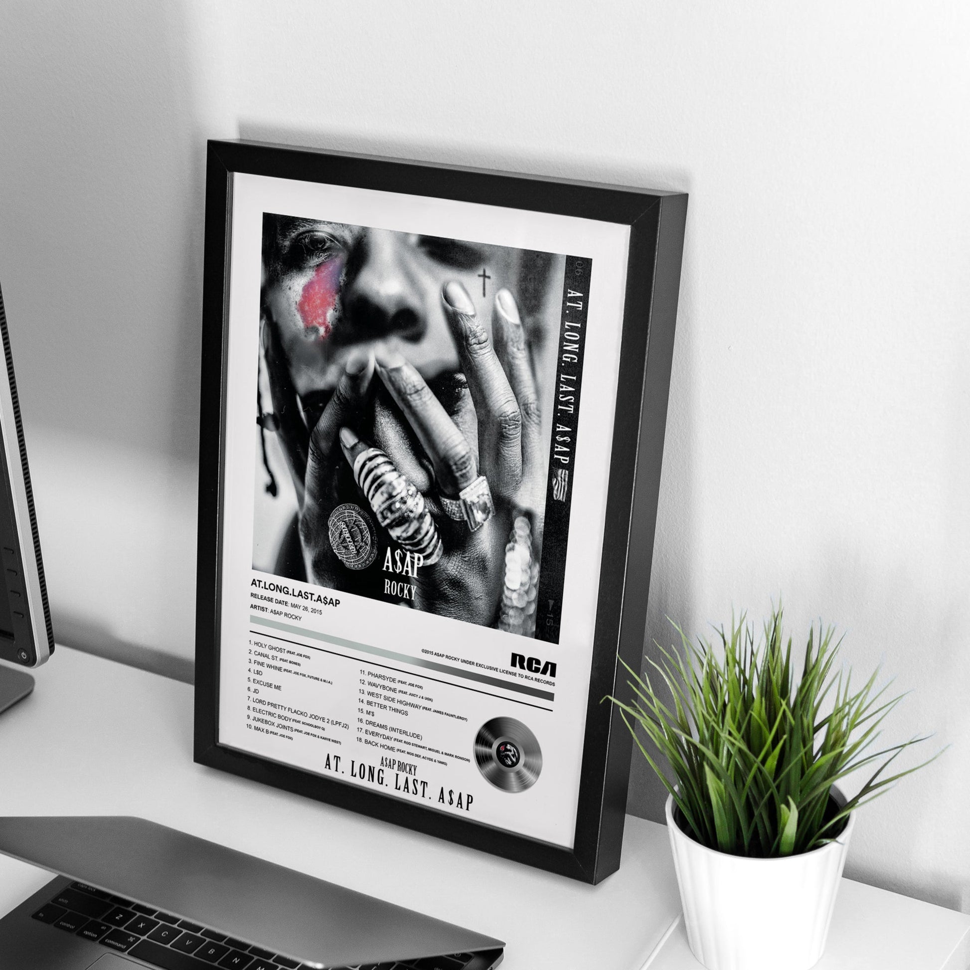 A$AP Rocky AT.LONG.LAST.A$AP Album Poster - rsdesignstudio