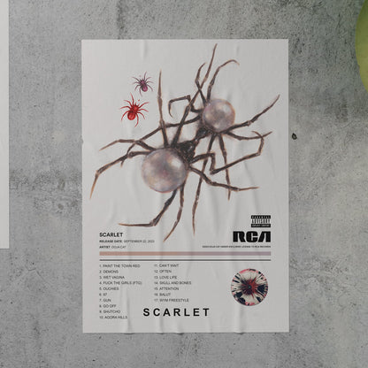 Doja Cat SCARLET Album Poster
