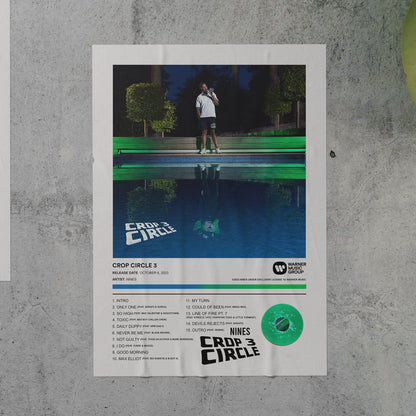 NINES CROP CIRCLE 3 Album Poster