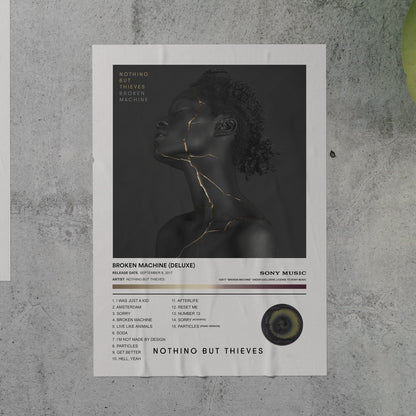 Nothing But Thieves BROKEN MACHINE Album Poster