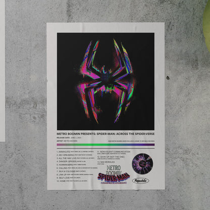 Metro Boomin SPIDER-MAN: ACROSS THE SPIDER-VERSE Album Poster