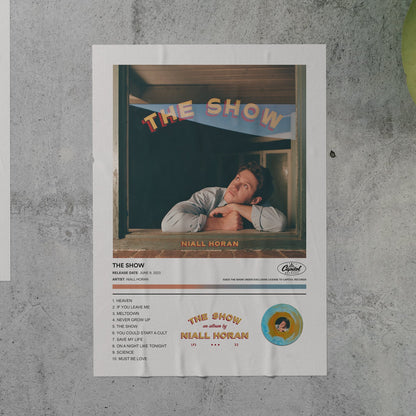 Niall Horan THE SHOW Album Poster