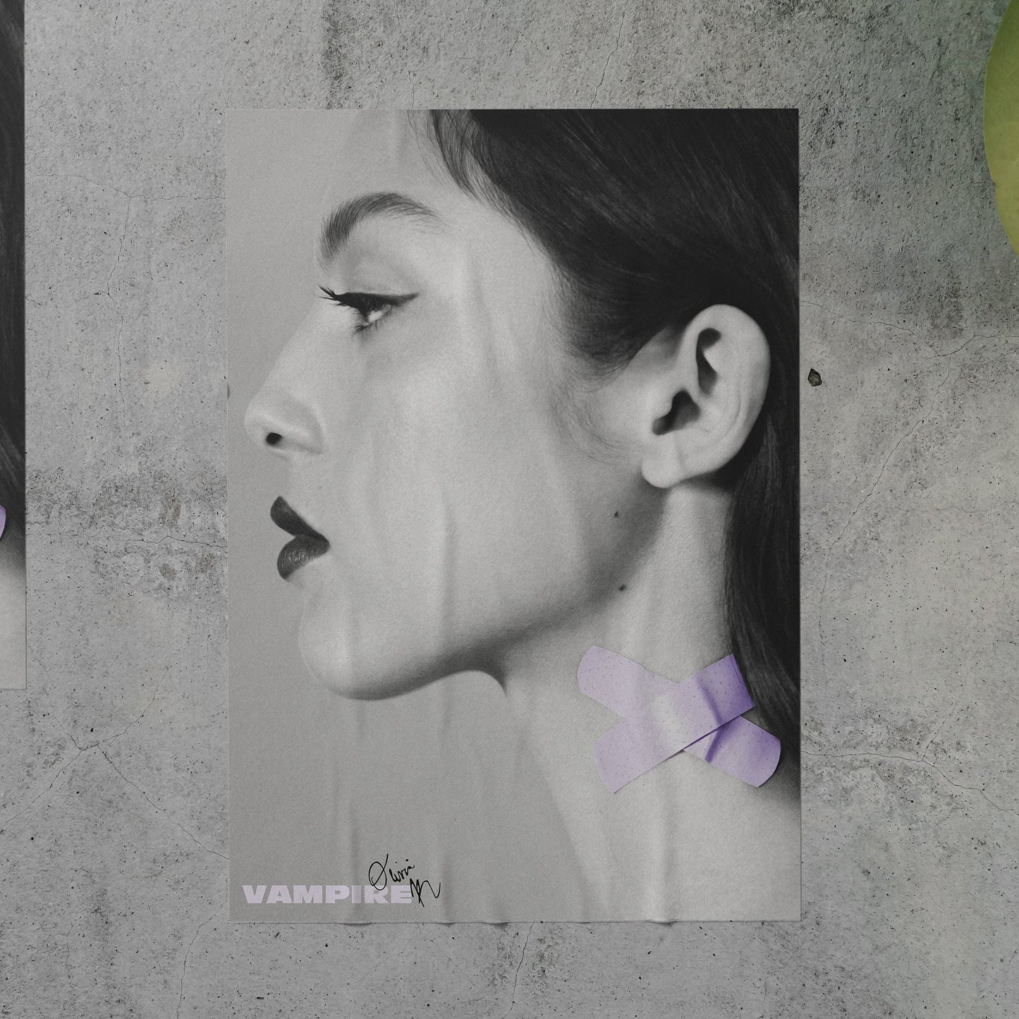 Olivia Rodrigo VAMPIRE Poster