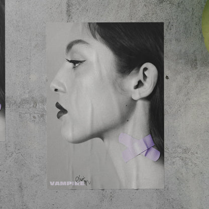 Olivia Rodrigo VAMPIRE Poster