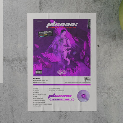 Chase Atlantic PHASES Album Poster