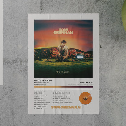 Tom Grennan WHAT IFS & MAYBES Album Poster