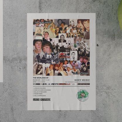 Louis Dunford THE MORLAND EP Album Poster