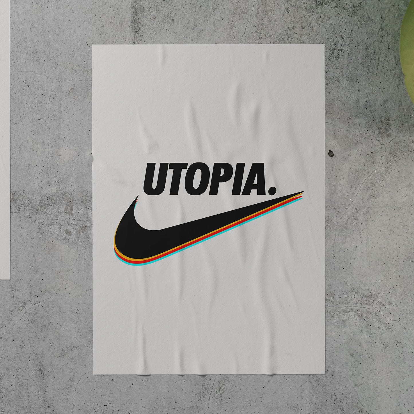 Travis Scott UTOPIA Nike Poster