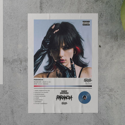 Maggie Lindemann PARANOIA Album Poster