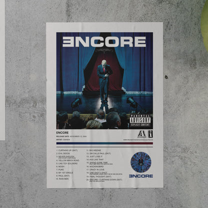 Eminem ENCORE Album Poster