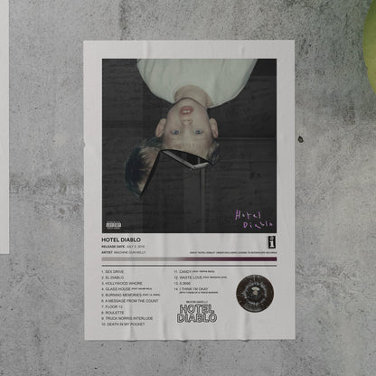 Machine Gun Kelly HOTEL DIABLO Album Poster