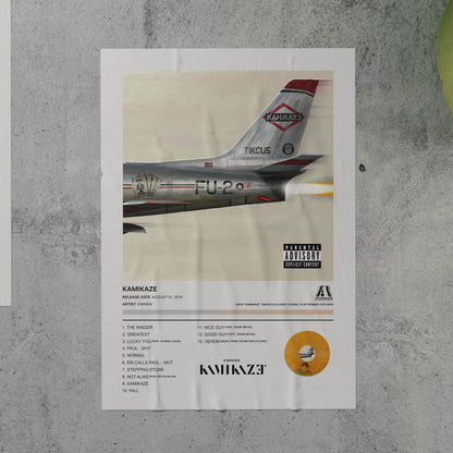Eminem KAMIKAZE Album Poster