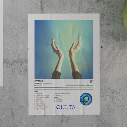 Cults OFFERING Album Poster
