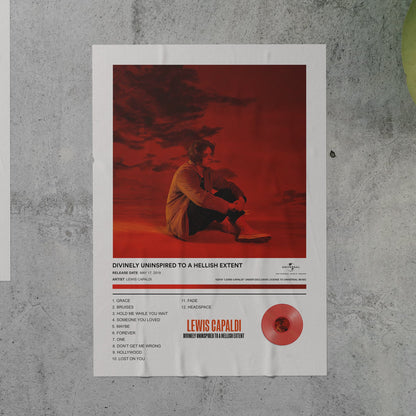 Lewis Capaldi Divinely Uninspired To A Hellish Extent Album Poster