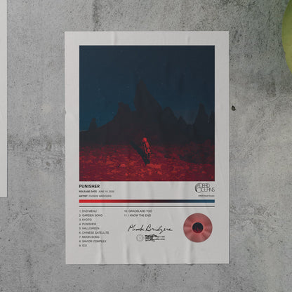 Phoebe Bridgers PUNISHER Album Poster